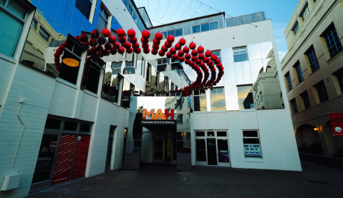 MAH Public art fabrication rigging