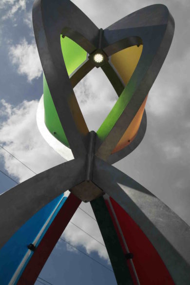 Sarasota Sculpture blessing hancock fabrication