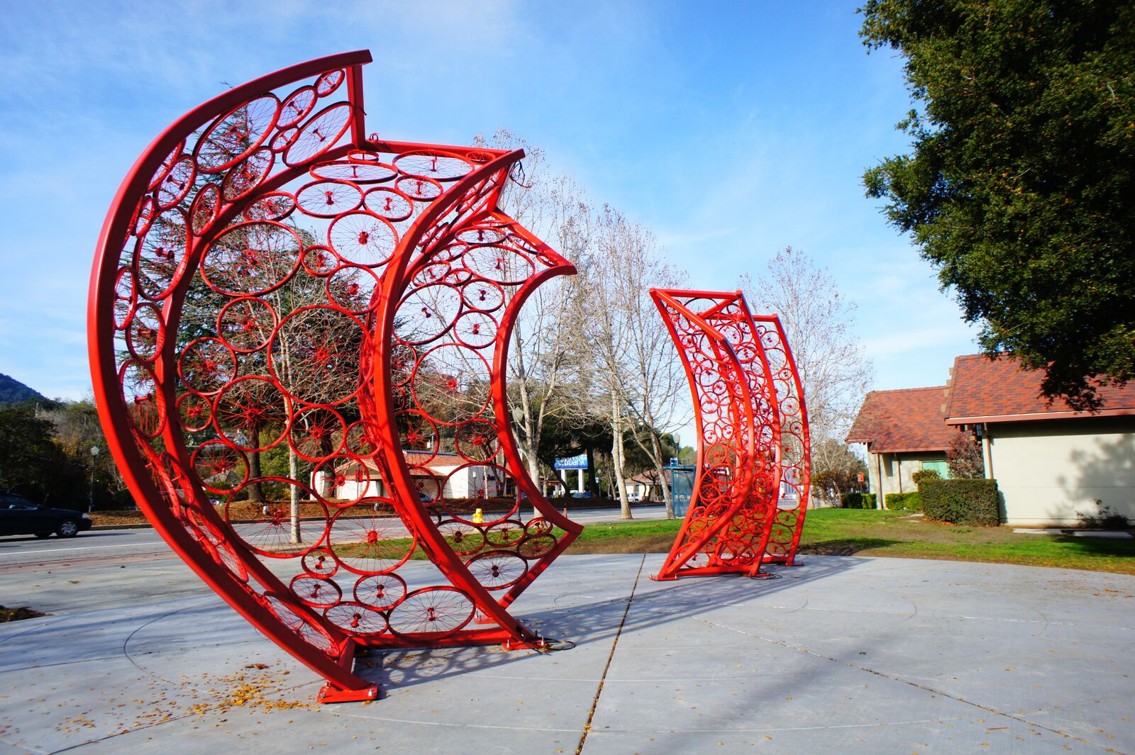 sculpture fabrication visitor center