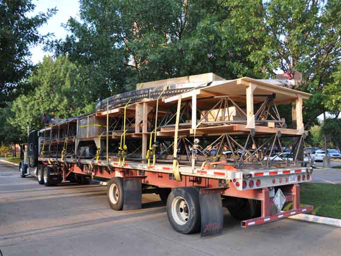 sculpture freight installation shipping