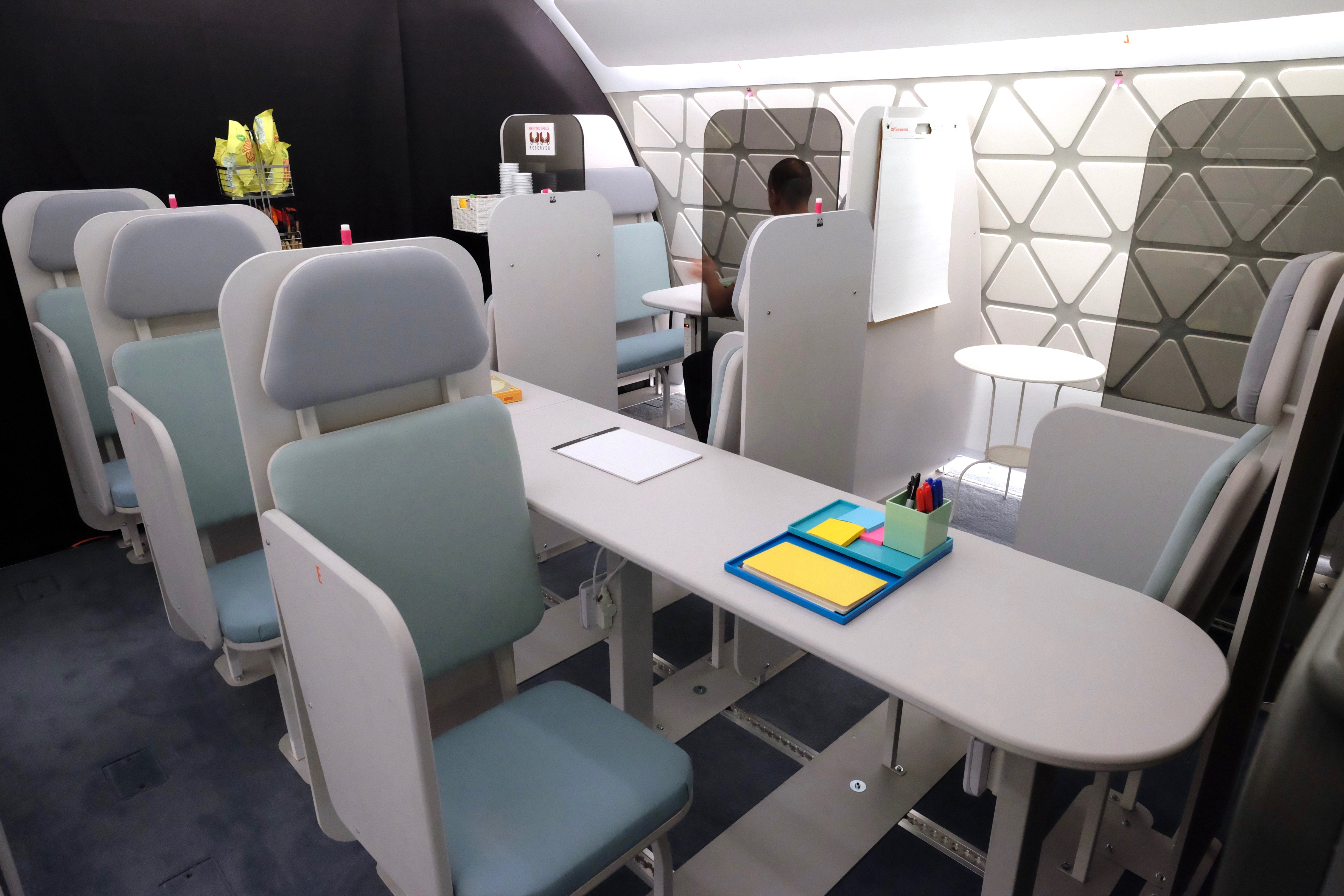 Airbus interior aiplane furniture fabrication