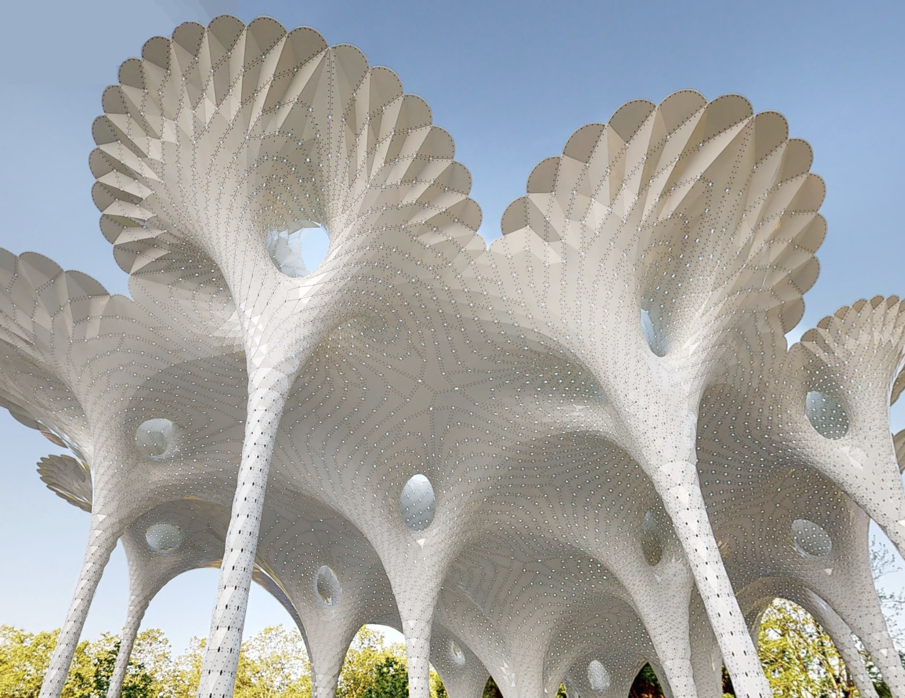 Piloti sculpture by TheVeryMany fabricated & installed by Gizmo Art Production in Bellevue, WA